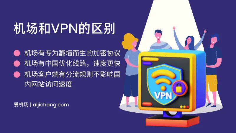 机场是什么意思?它和VPN有区别吗?-爱机场